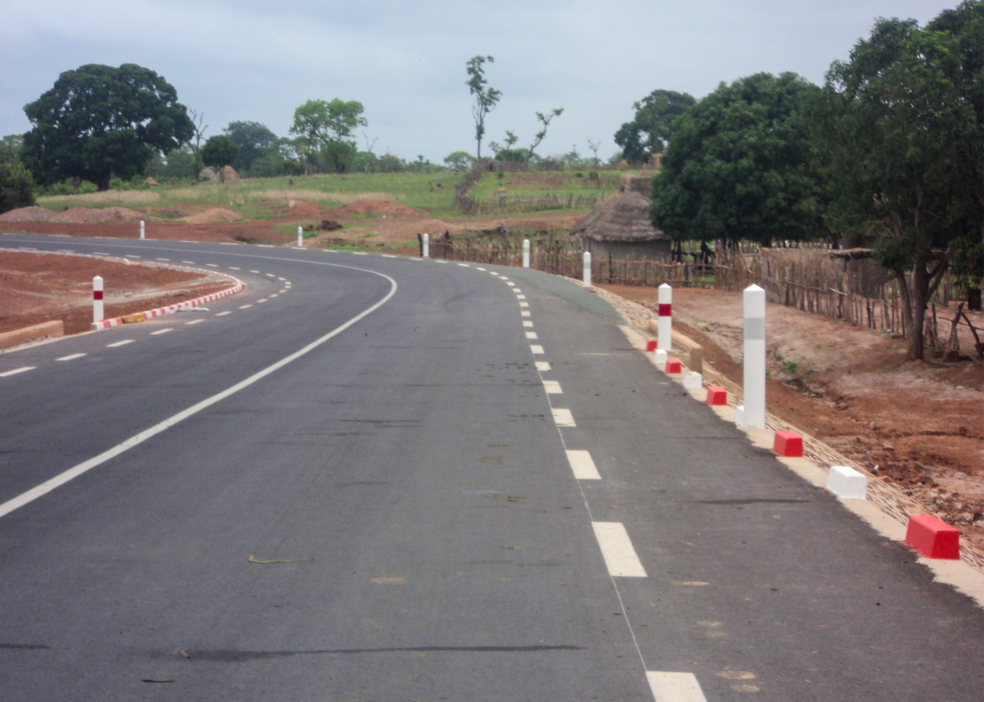 Mission de supervision de la route Madina Gounass –Frontière de la Guinée (70 Km)