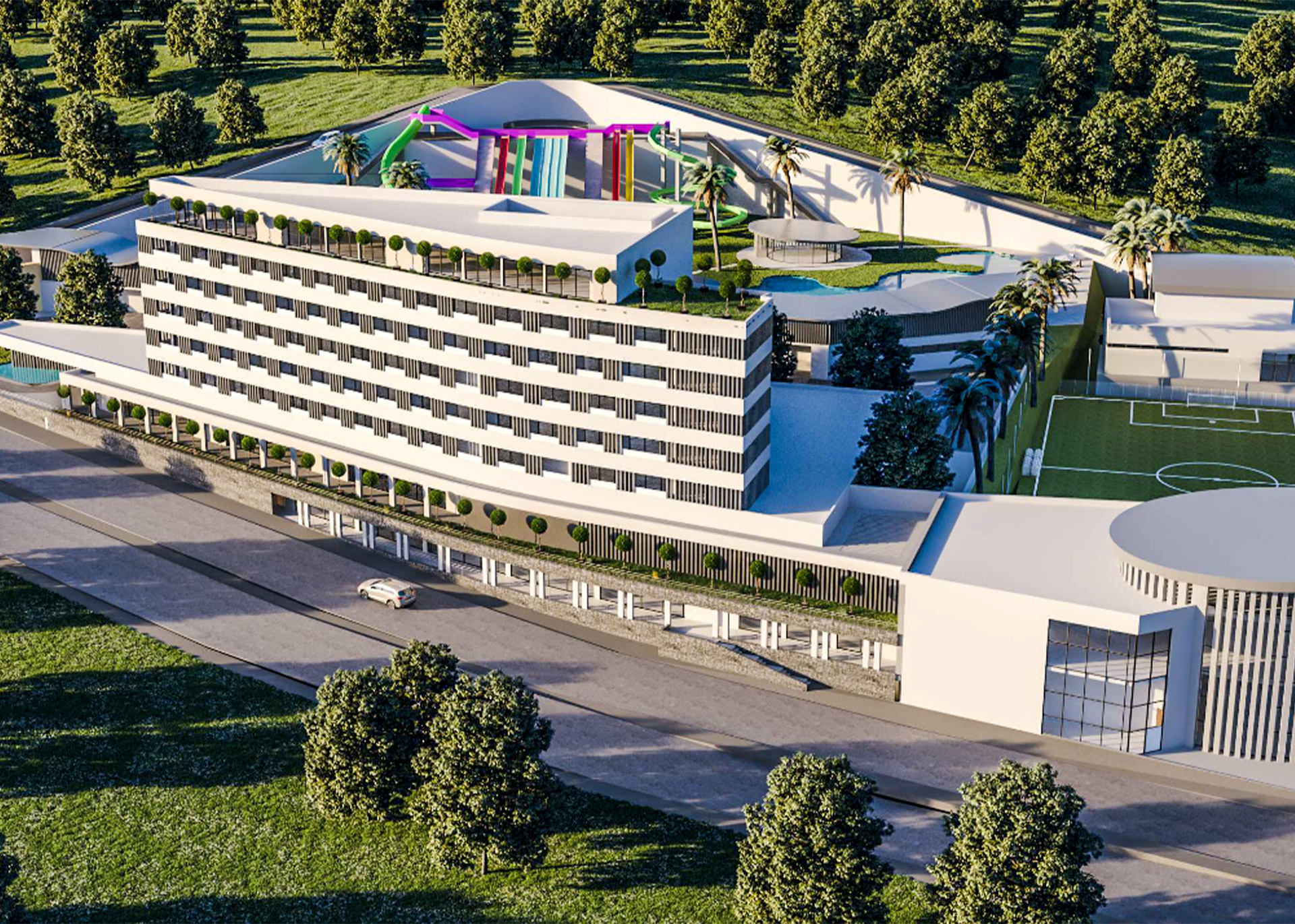 Projet de construction d’un Complexe touristique Nerva Wonderland à Chouf El Keddad à Sétif
