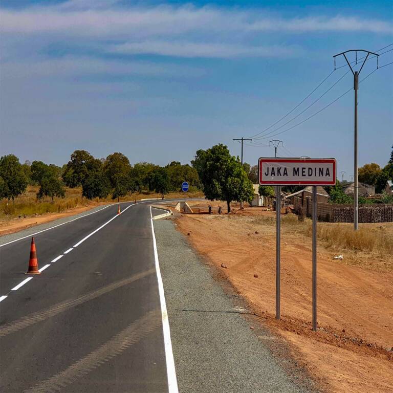 Projet de construction de la route Laminkoto-Passimus (120kms)