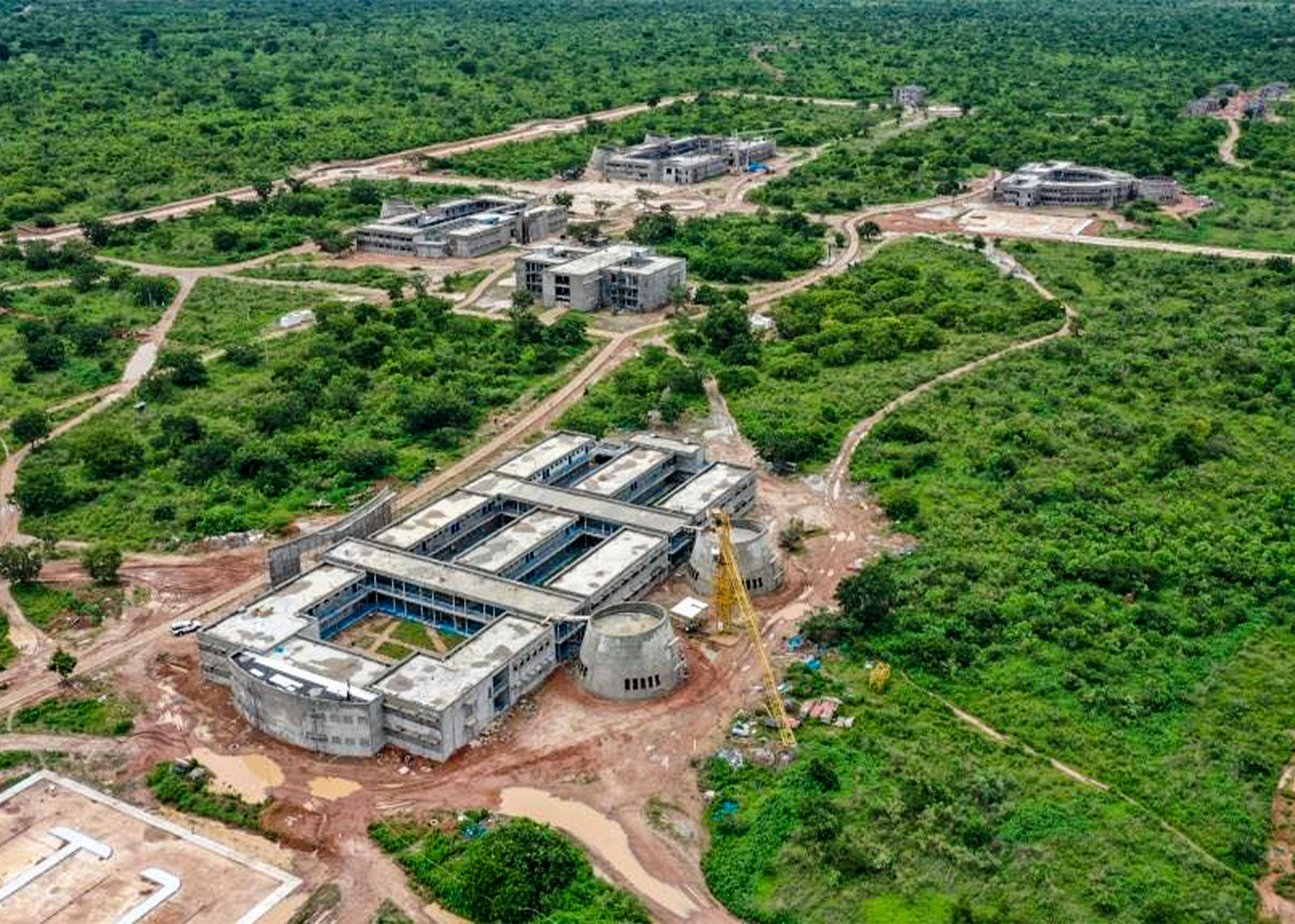 Mission étude et contrôle des travaux de construction de l’université « Faraba Banta campus »