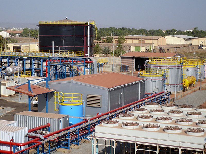 Contrôle des travaux de réalisation clé en main d’une centrale thermique diesel de 60MW à Balingué