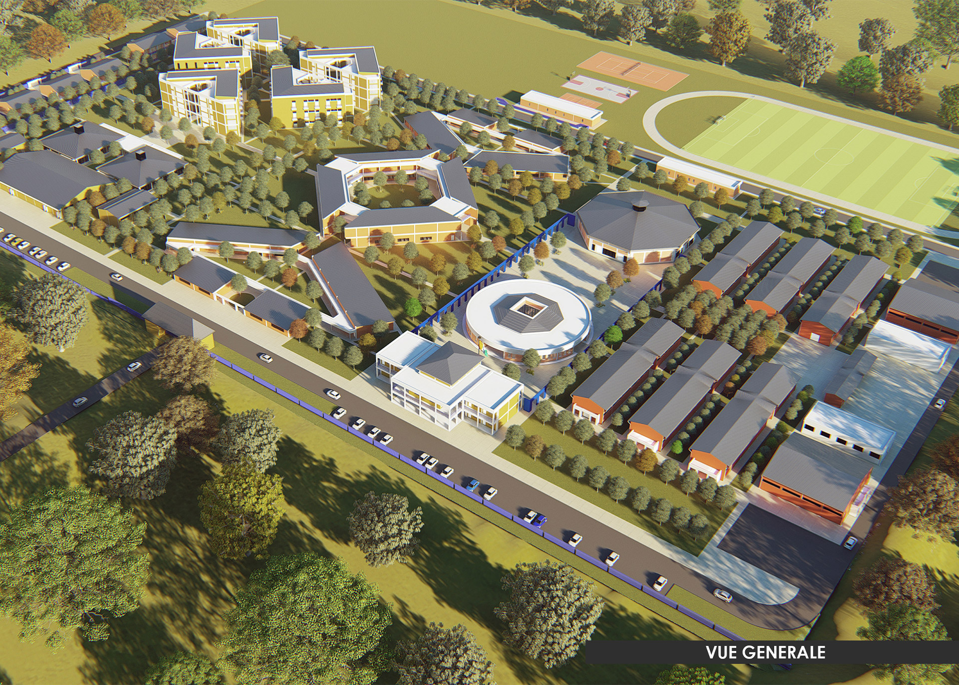 Réalisation des études, du suivi et du contrôle des travaux de construction et d’équipement du Lycée Professionnel de Daloa